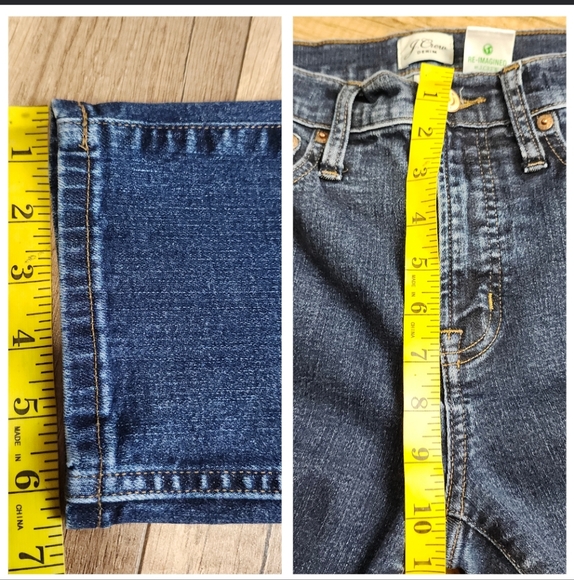 J. Crew 9" vintage straight leg jeans dark wash lightweight stretch women's 28 - Picture 11 of 14